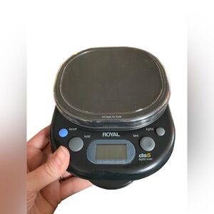 Royal DS-5 Exacta Electronic Postal & Kitchen Scale 5 lbs
